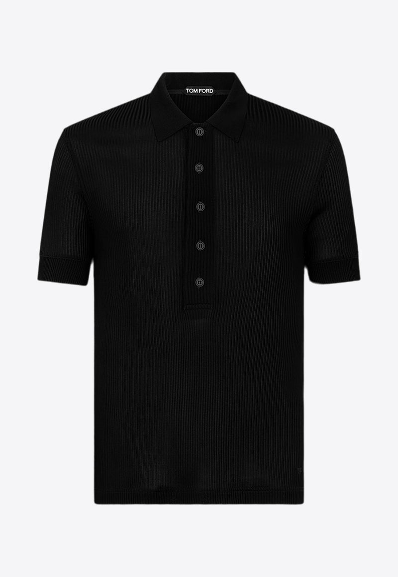 Luster Rib Polo T-shirt