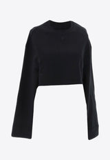 Cocoon Fleece Cropped Sweater