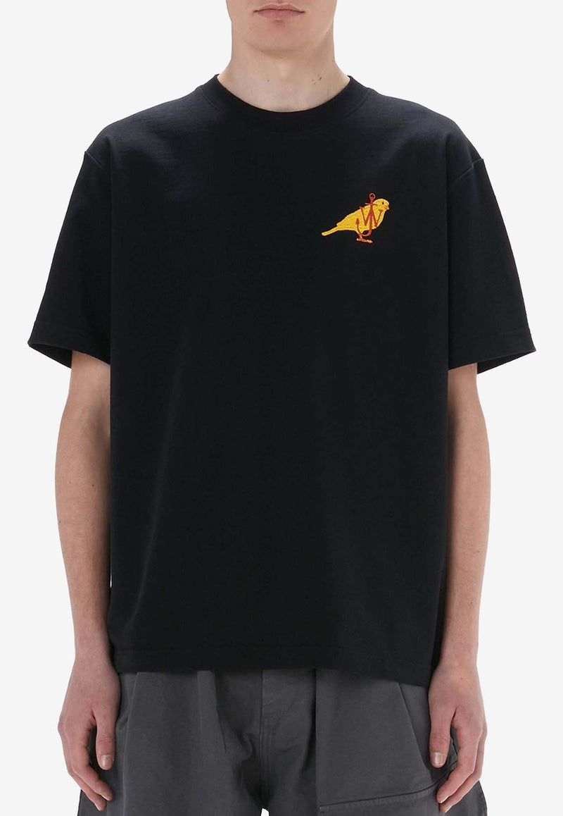 Canary Embroidered T-shirt