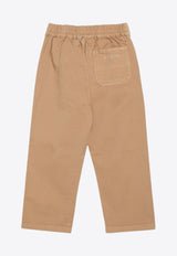 Boys Drawstring Logo Pants