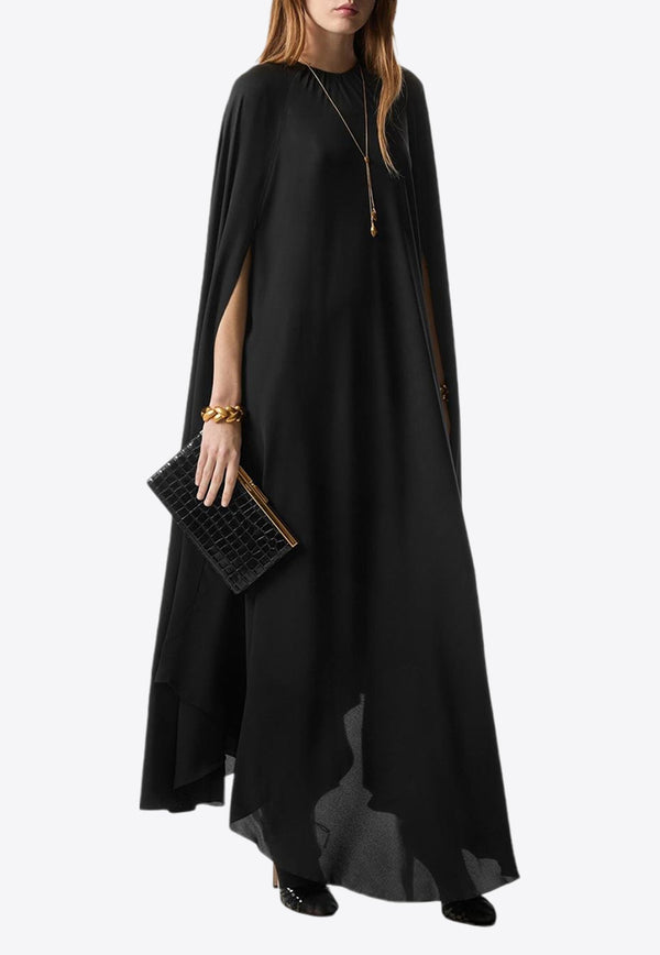 Asymmetric Silk Kaftan