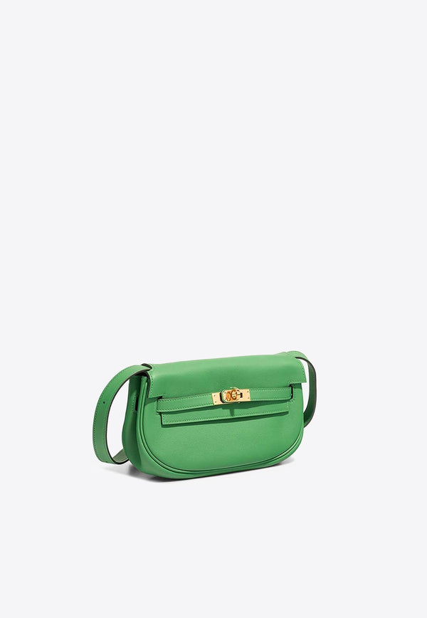 Kelly Moove in Vert Yucca Swift Leather with Gold Hardware