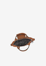 XS Le Pliage Xtra Leather Top Handle Bag