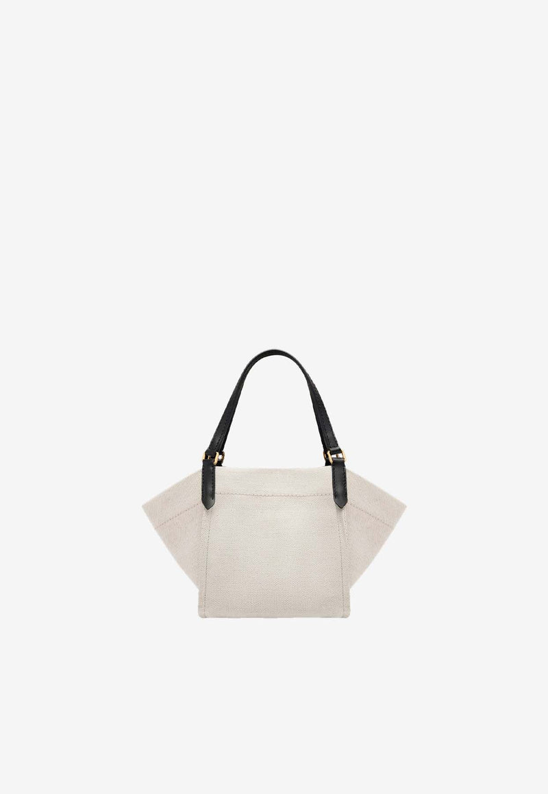 Small Amalfie Logo-Printed Tote Bag