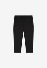 Boys Stretch Pants in Wool