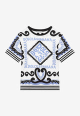 Boys Marina-Printed Crewneck T-shirt