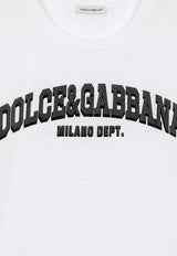 Boys Logo Print Short-Sleeved T-shirt
