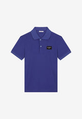 Boys Logo Tag Polo T-shirt