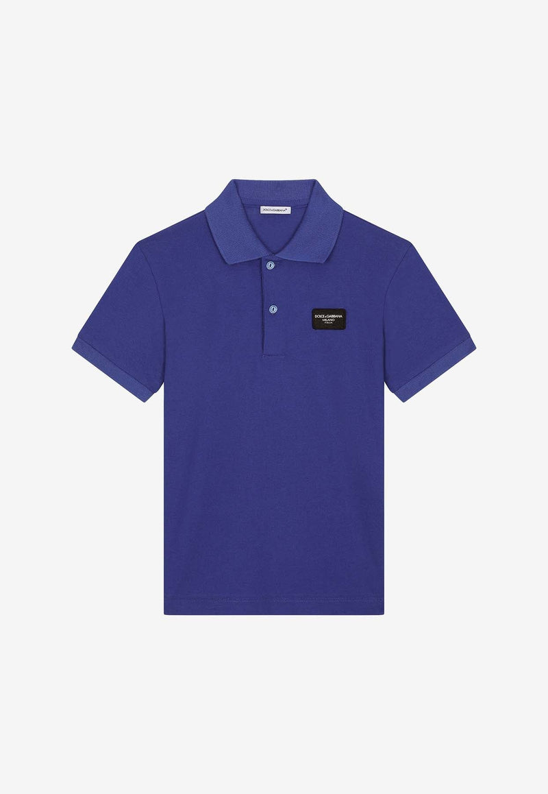 Boys Logo Tag Polo T-shirt