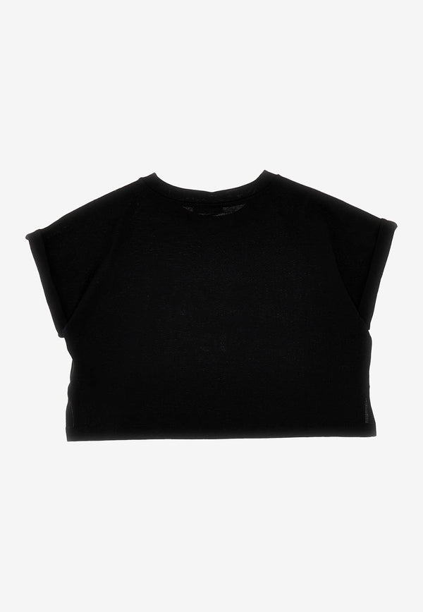 Girls DG Milano Cropped T-shirt