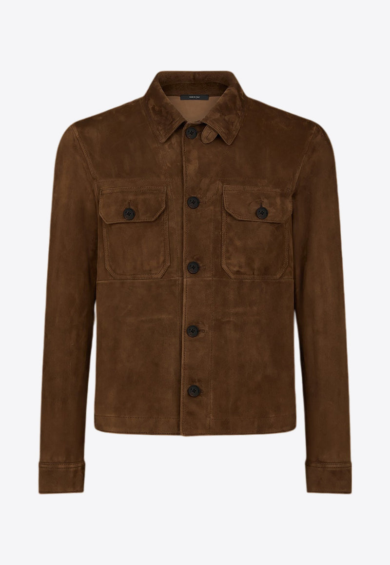 Light Suede Overshirt