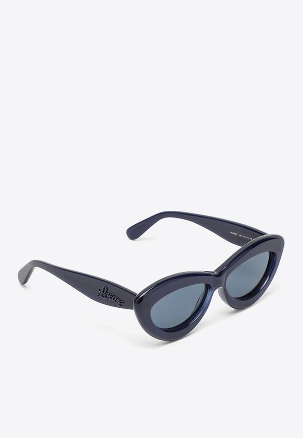 Curvy Cat-Eye Sunglasses