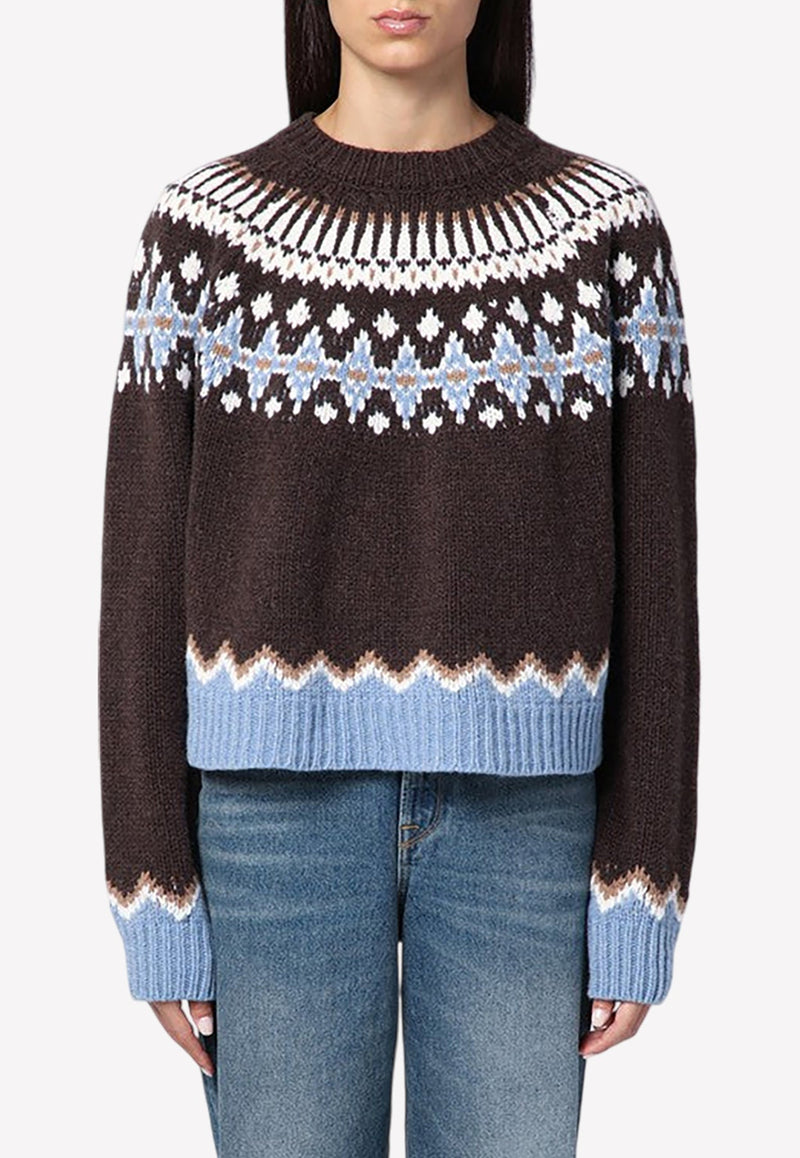 Sweet Winter Patterned Sweater