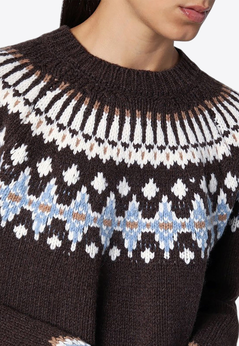 Sweet Winter Patterned Sweater