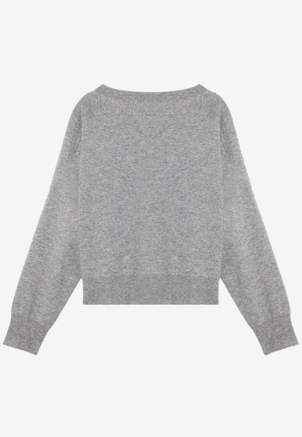 Cashmere Beaded Sweater