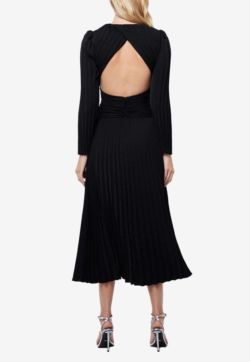 Stars Aligned Long-Sleeved Midi Dress