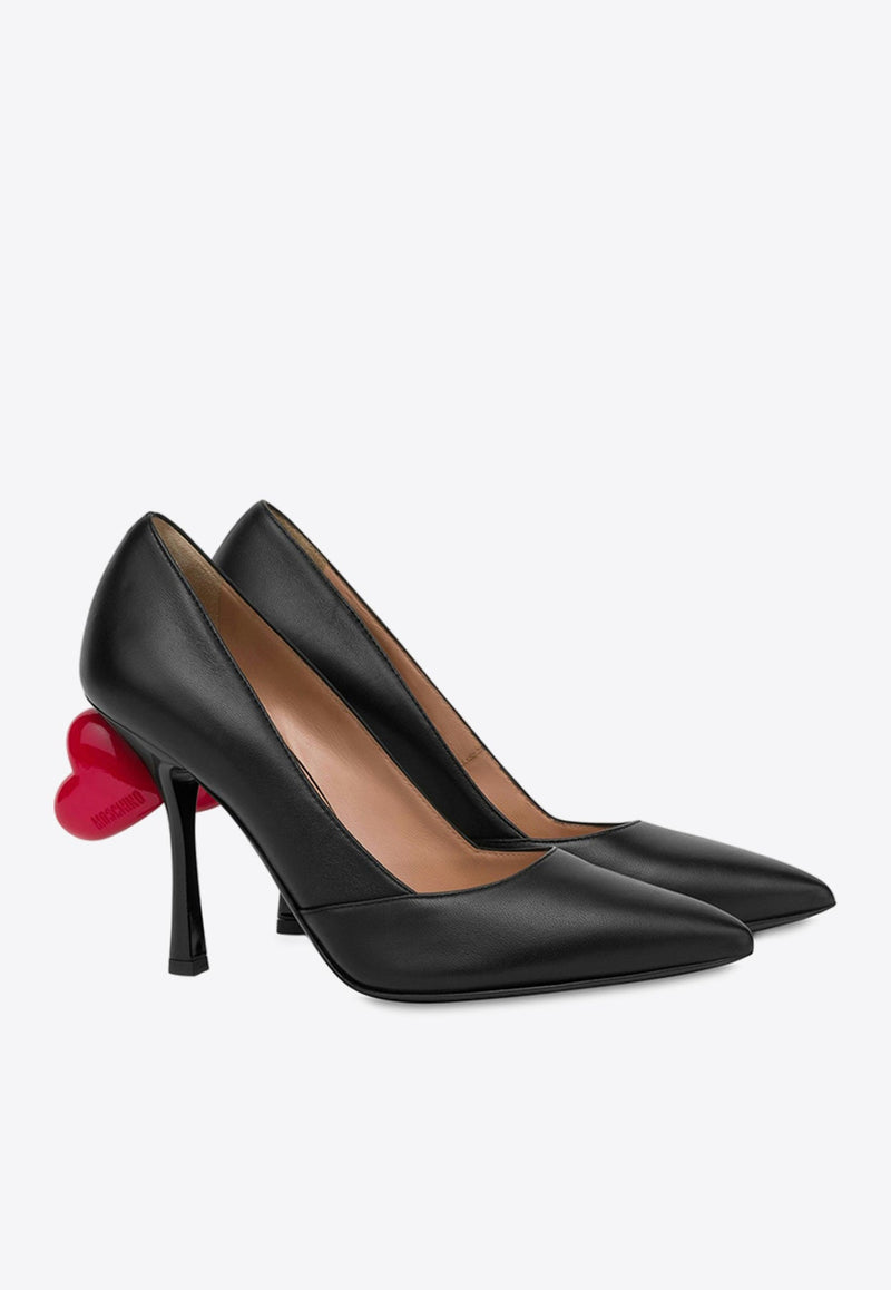 100 Sweet Heart Pumps in Nappa Leather