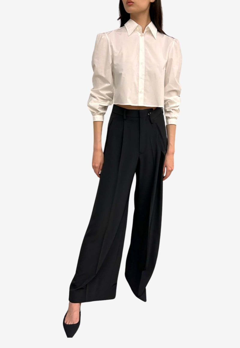 Deconstructed Tailored Pants