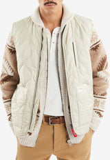 Quilted Zip-Up Gilet