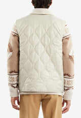 Quilted Zip-Up Gilet