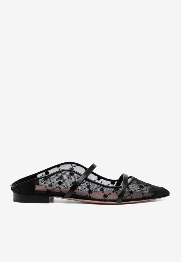 Maureen Mesh Flat Mules