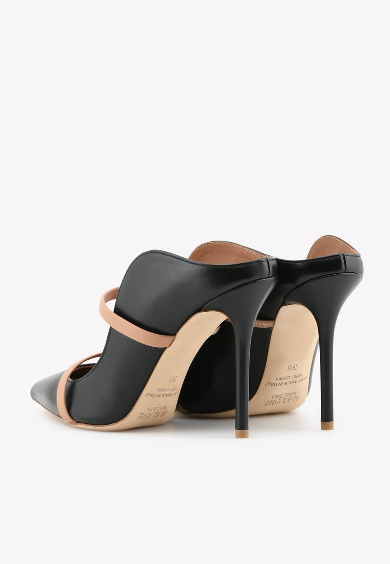 Maureen 100 Mules in Nappa Leather