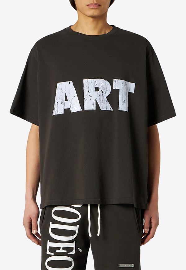 Art Print Crewneck T-shirt