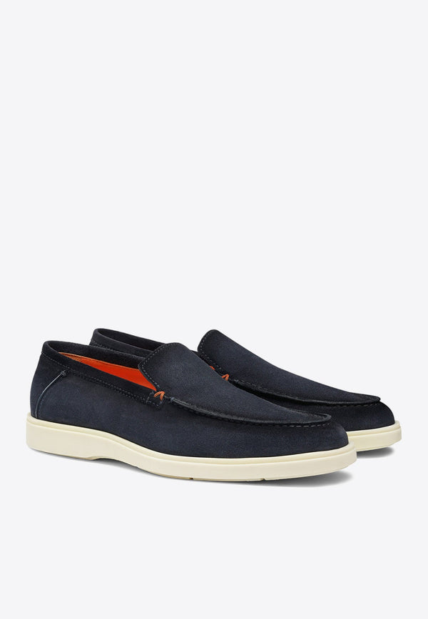 Slip-On Suede Loafers