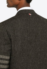 4-Bar Single-Breasted Blazer in Wool