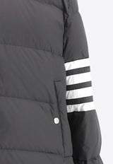 Down-Filled Detachable Hood Down Jacket