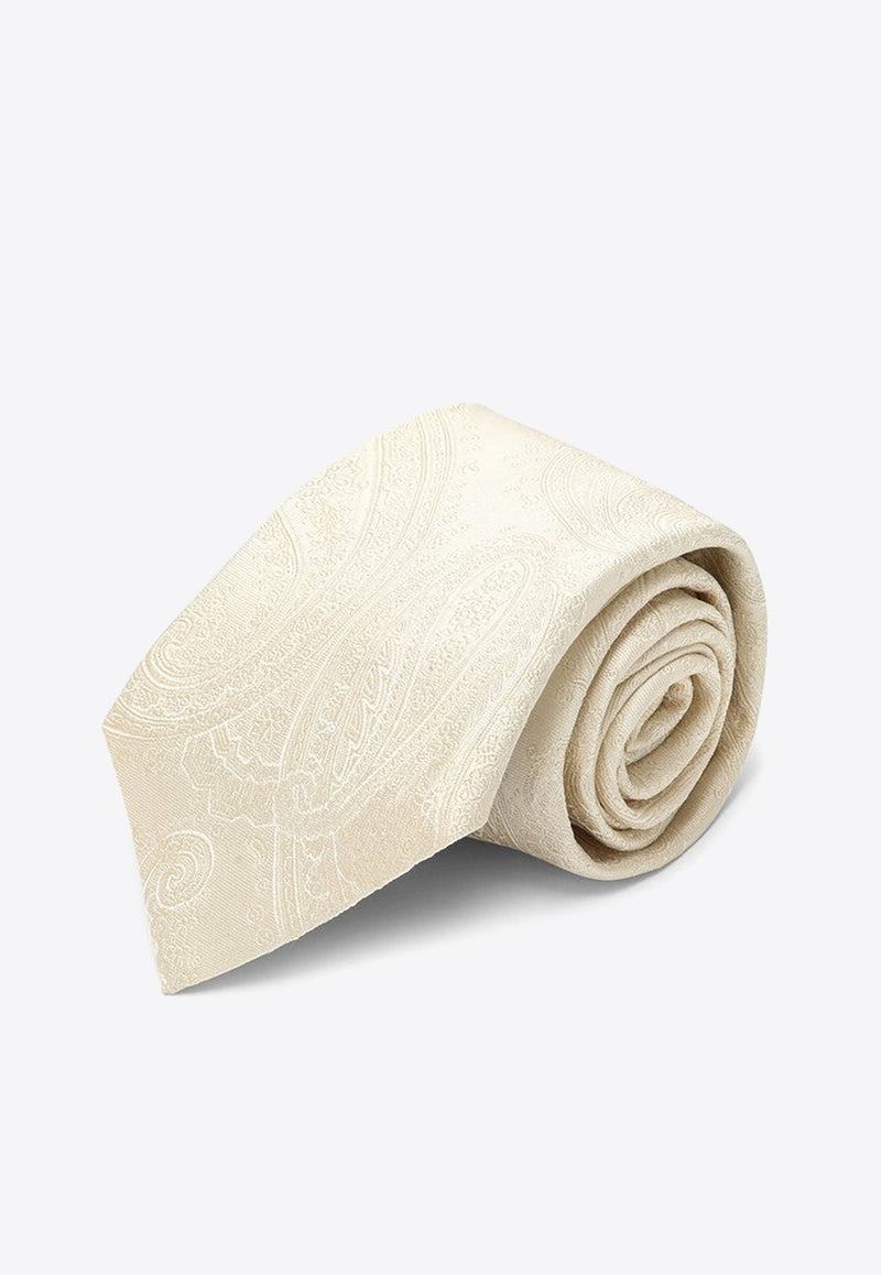 Panama Silk Paisley Tie