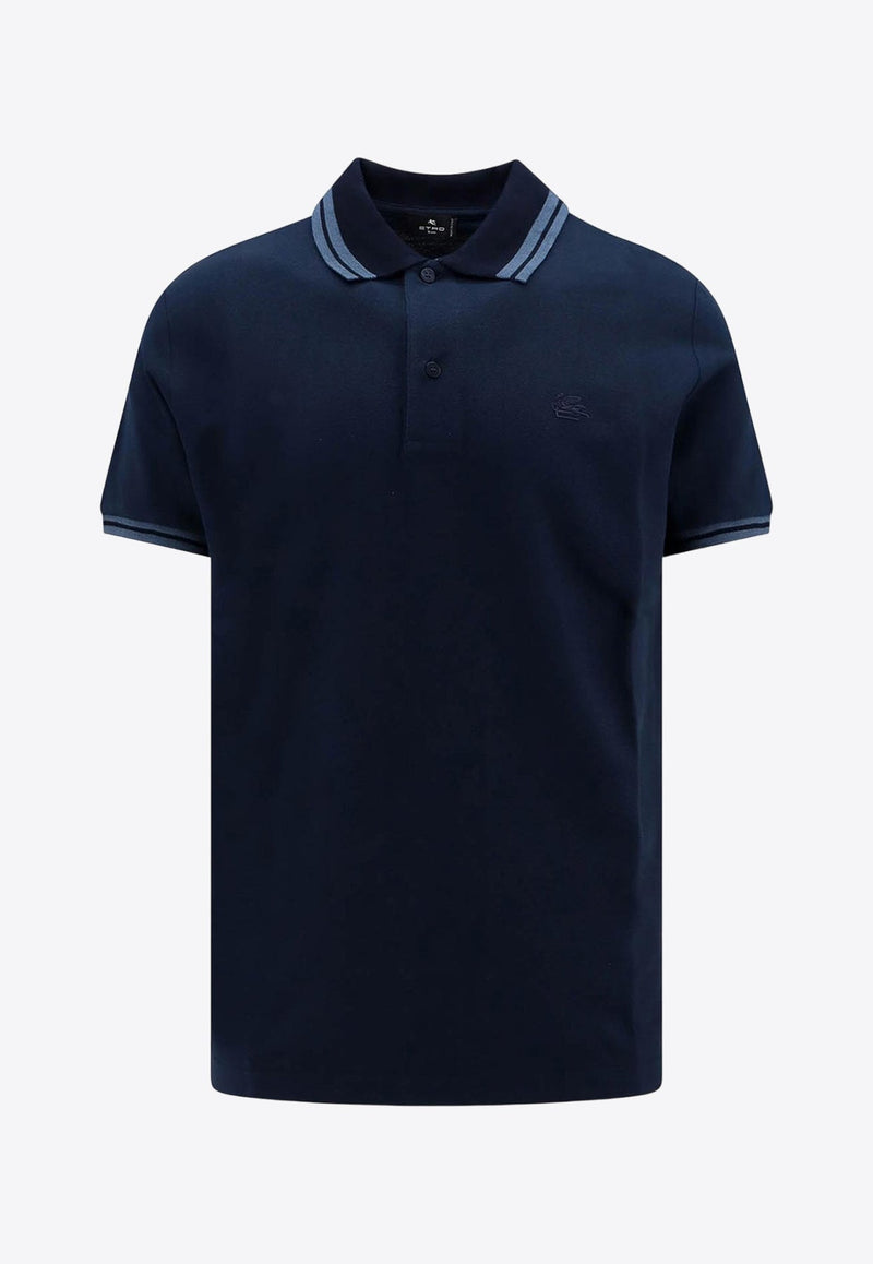 Logo-Embroidered Polo T-shirt