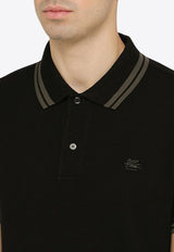 Logo Embroidered Polo T-shirt