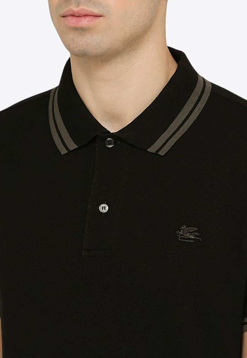 Logo Embroidered Polo T-shirt