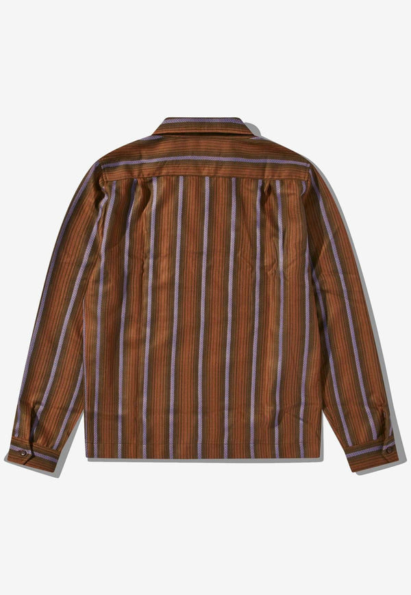 Chorus Striped Zip Shirt