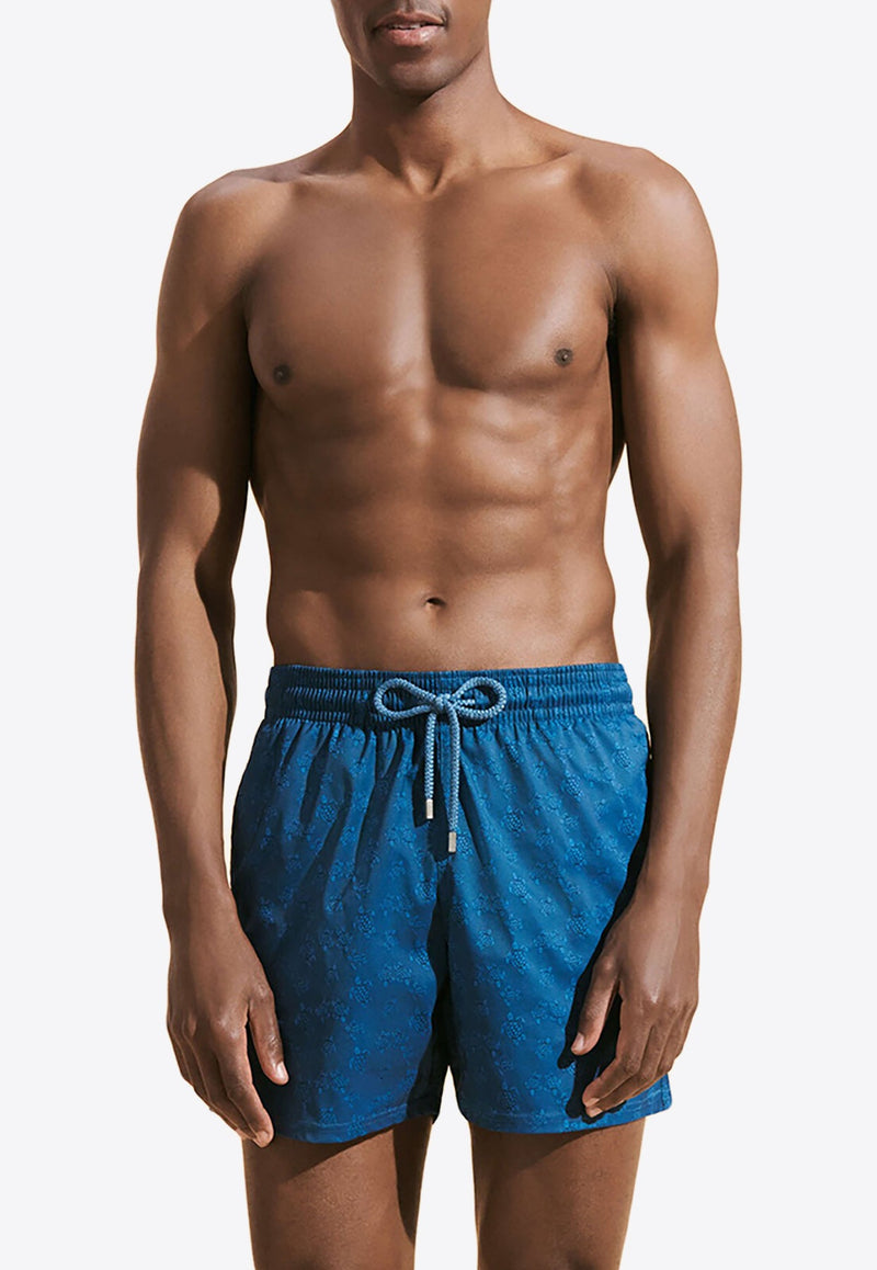 Moorise Jacquard Turtles Swim Shorts