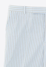 Striped Chino Shorts