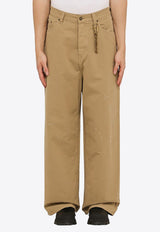 Ray Paint-Effect Chino Pants