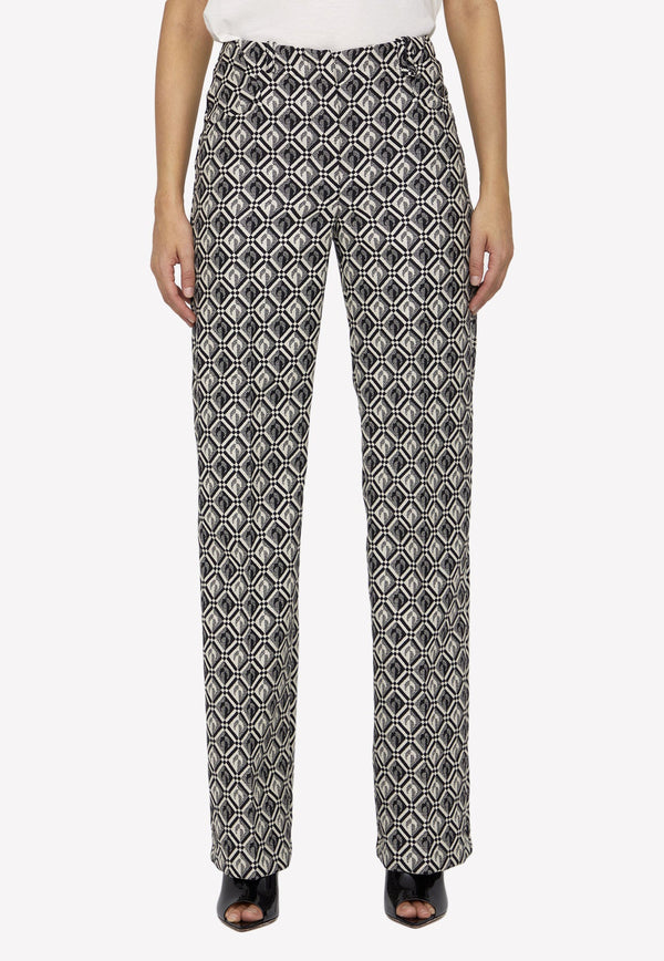 Moon Diamant Print Pants