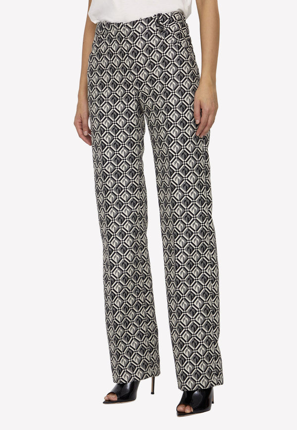 Moon Diamant Print Pants