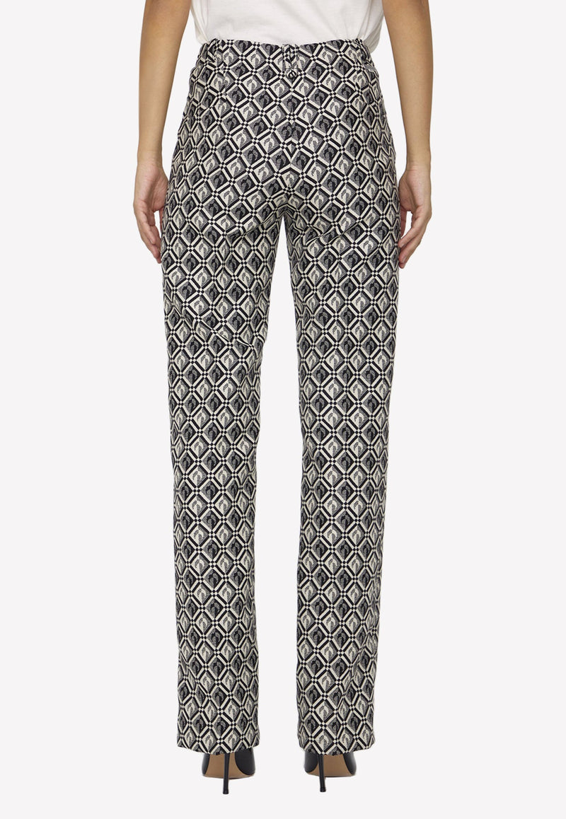 Moon Diamant Print Pants