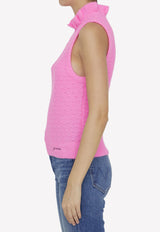 Wool Knitted Sleeveless Top