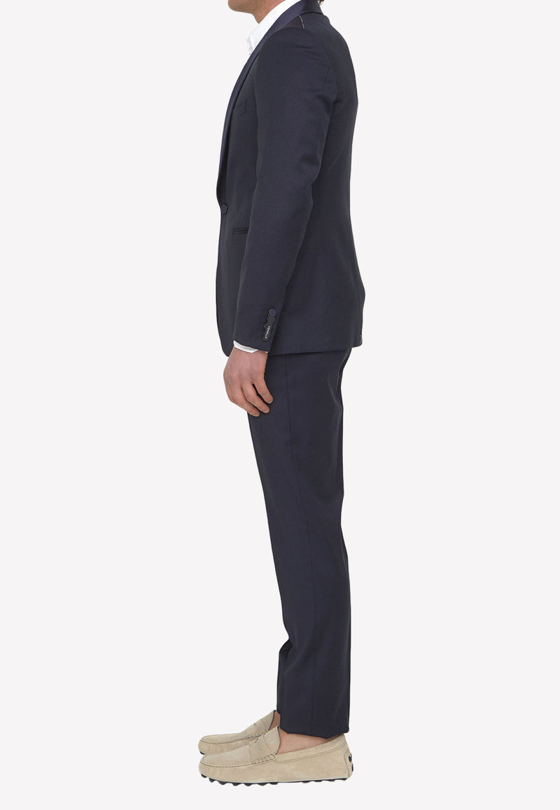 Single-Breasted Wool Suit