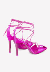 Adele 110 Lace-Up Satin Pumps