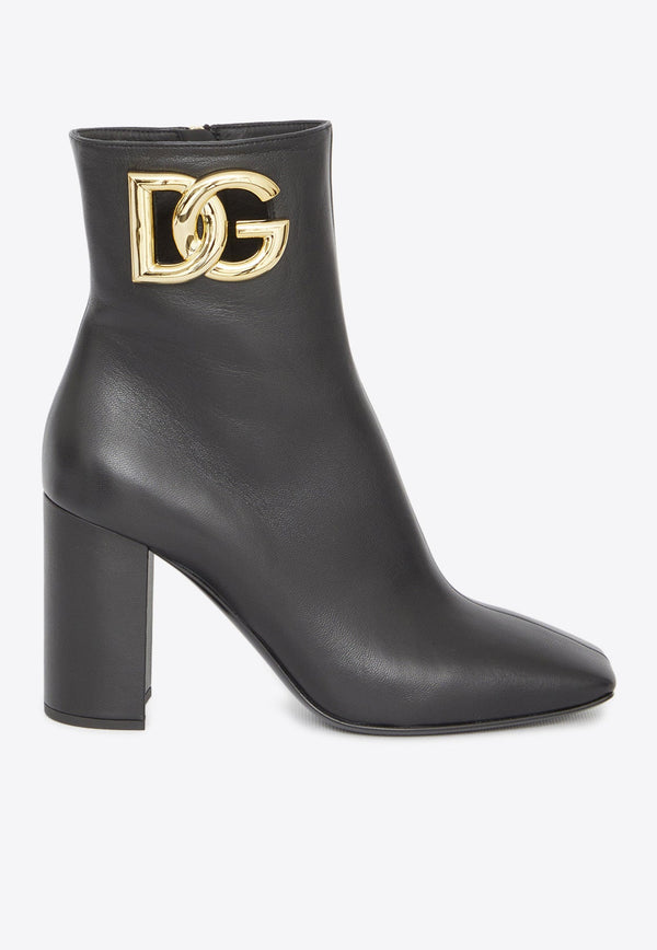 Jackie 90 DG Logo Ankle Boots