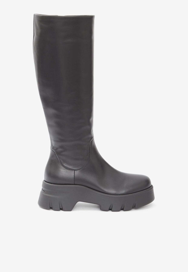Montey Knee-High Leather Boots