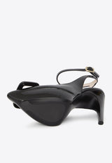 Viv' Choc 125 Platform Leather Pumps