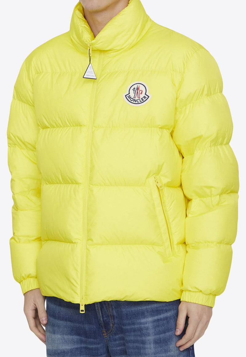 Citala Logo Patch Short Down Jacket