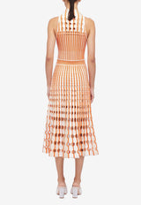 Nash Cut-Out Knit Midi Dresses