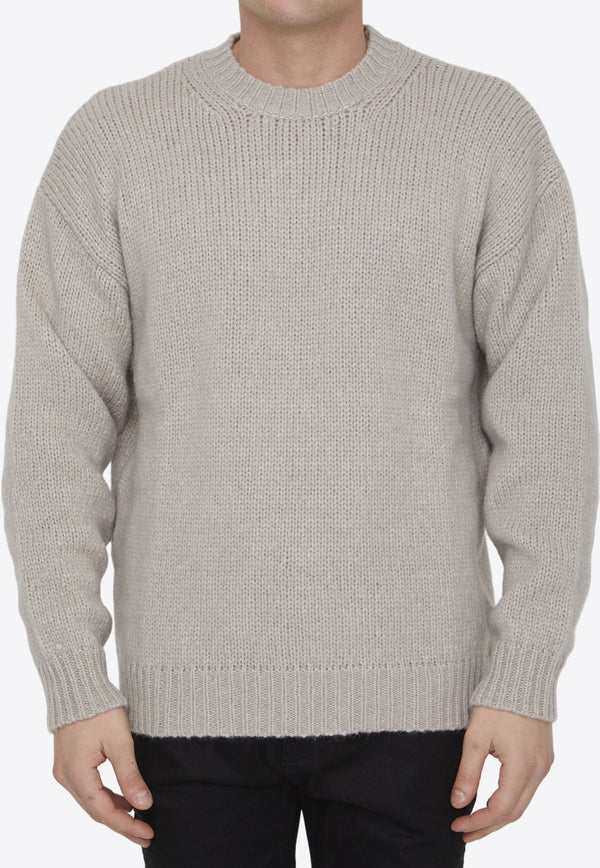 Crewneck Sweater in Alpaca Blend